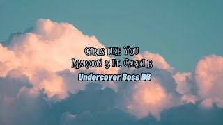 [Lyrics Video] Girls Like You - Maroon 5 ft. Cardi B