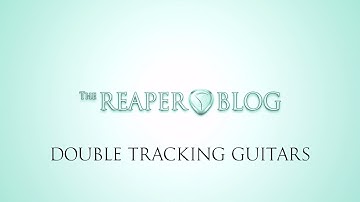 Double tracking guitars
