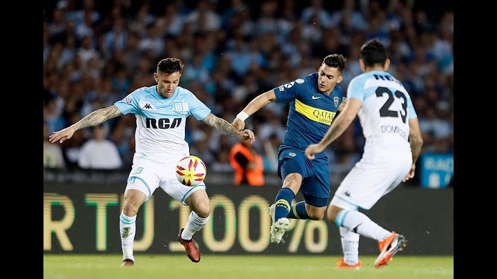 Fecha 8: resumen de Racing - Boca
