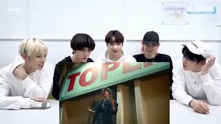 Txt reaction to Straykids 'Topline' Official music video
