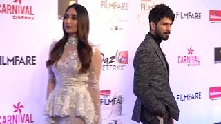 OOPs Shahid Kapoor & Kareena Kapoor's AWKWARD Moments At Filmfare Glamour & Style Awards 2017