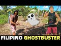 FILIPINO GHOSTBUSTER - Spraying Land In The Philippines! Good Or Bad? (Davao, Mindanao)