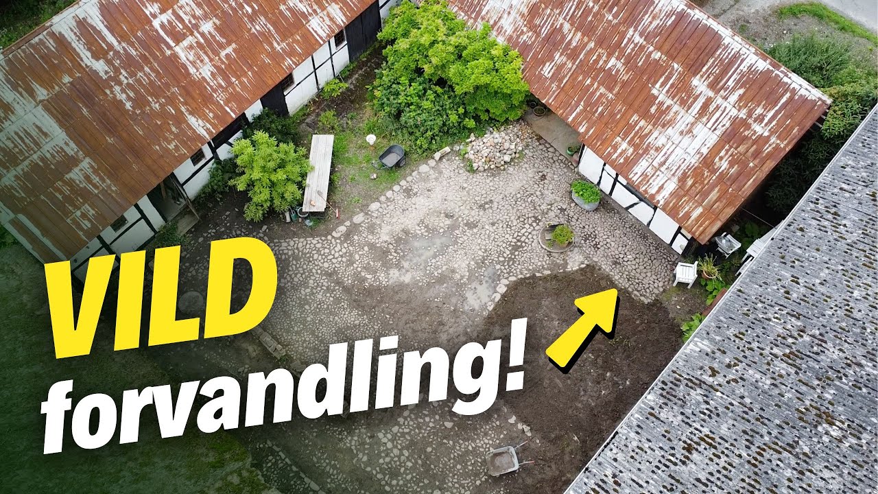 Det ændrer HELE udseendet..! 😮  ⎮ Renovering af gård fra 1820