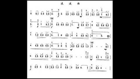 流波曲 降B调伴奏 - instrumental in B flat