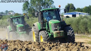 ARATURA IN COPPIA | JOHN DEERE 6920S + 6930 | NARDI TRIVOMERE + NARDI BIVOMERE | TEAM STIVALE