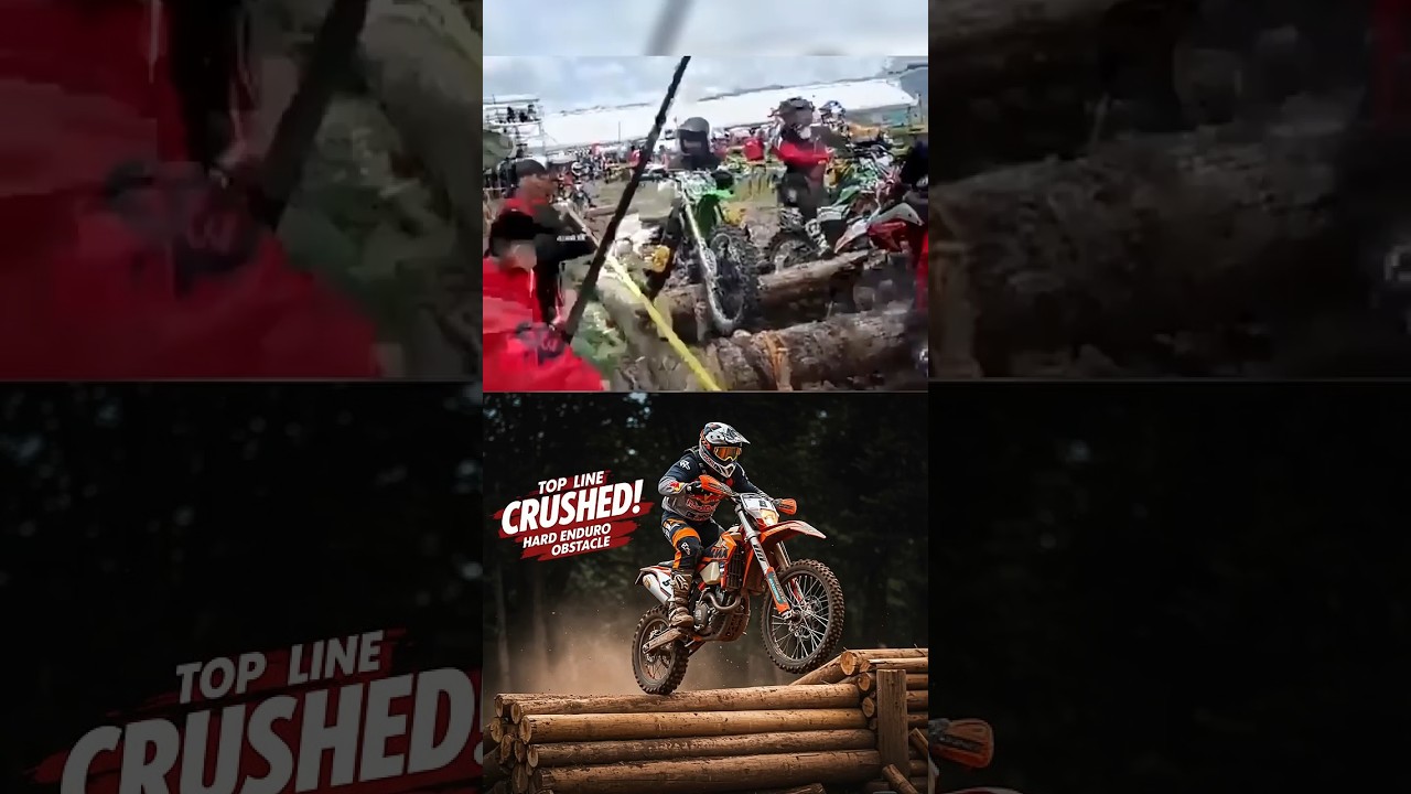 They CRUSHED the Hard Enduro Obstacle — Insane KTM 390 POV! #HardEnduro #DirtBikeFails #KTM390