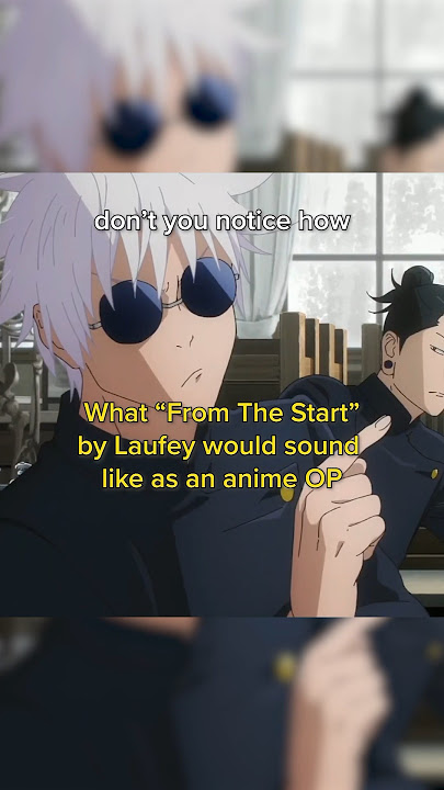 If “From The Start” by Laufey was an anime opening