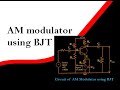 AM modulator using BJT