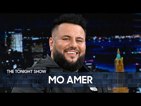 Mo amer accidentally made a cop crash into a ditch (extended) | the tonight show