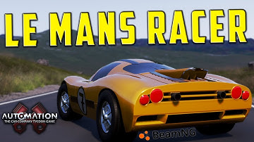 Building a 1960s Racecar!! Automation - BeamNG