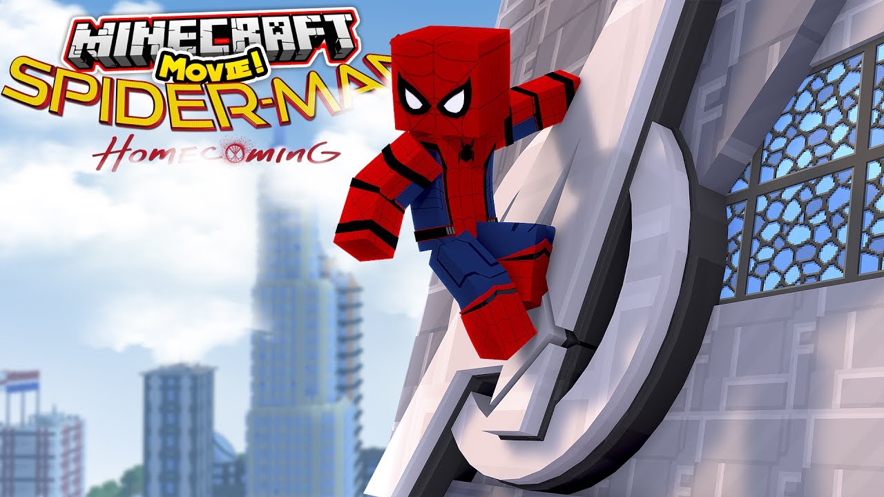 minecraft spiderman