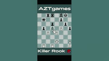 Queen Sacrifice: Double Rook Checkmate Masterpiece! ♔