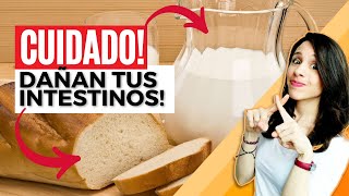 7 alimentos que dañan tu intestino ⛔️ ¡CUIDADO! ⛔️