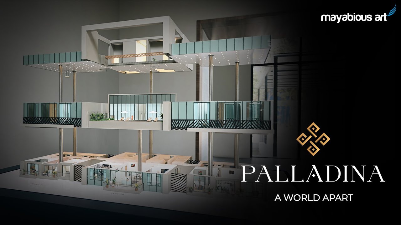 SRIJAN PALLADINA EXPLODED (DOLL HOUSE) ARCHITECTURAL SCALE MODEL ...