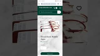 Blood Bank | Computer Science Final Year Projects | Android project for college student | Android screenshot 4