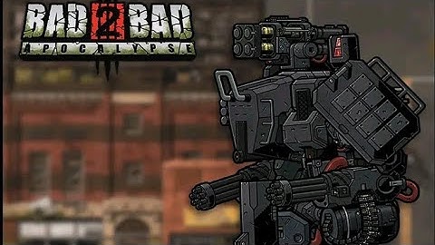 Bad2Bad Apocalypse Gameplay ( New Challenge mode). Battle Armor Predator, lv10 APEX AttackHelicopter
