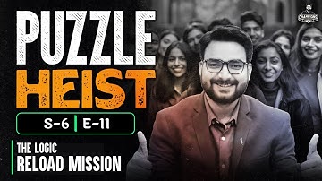 SBI Clerk Mains Reasoning 2025 | Reasoning Puzzle Heist Marathon | RRB PO Reasoning 2025