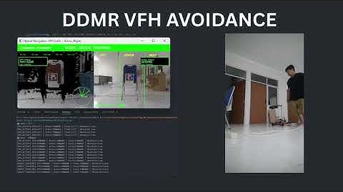 DDMR (Collison Avoidance) Using Kinect XBOX 360 on Point Cloud With VFH Method