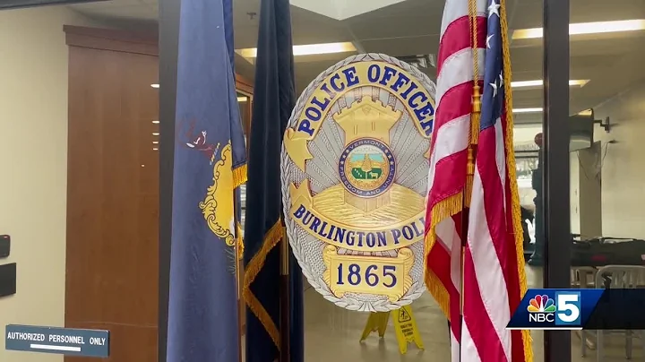 Burlington man arrested after attacking officer with meat cleaver at police station