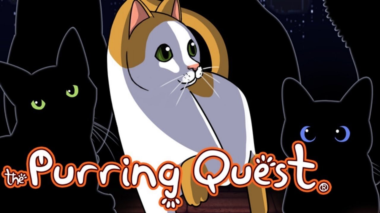 Включи коты номер 4. Purring Quest игра. Purring Quest котики. Purr-Purr котики. Игра стал котиком.