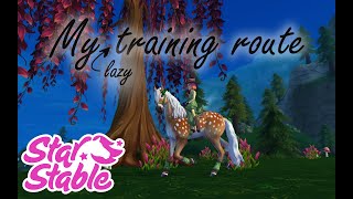 MY QUICK TRAINING ROUTE 🏇🏻  || Star Stable Online