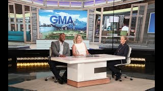 Ellen Lets 'GMA DAY' Cohosts Michael Strahan and Sara Haines Take Over Her Show