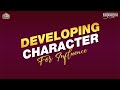 Developing character for influence  pastor burton lockhart  ksoel