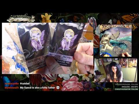strangeling-pin-special-episode!-jasmine-starts-work-on-the-language-of-flowers:-black-roses