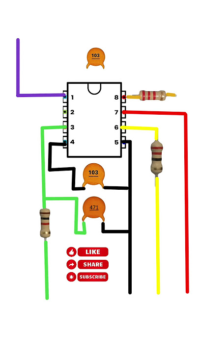 how to make UC 3842 ic pwm smps module circuit#shorts#uc3843