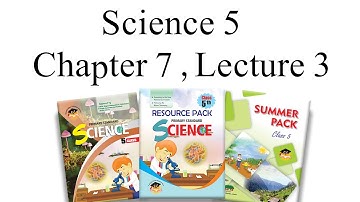 Science  Class 5 Chapter 7 Lecture 3