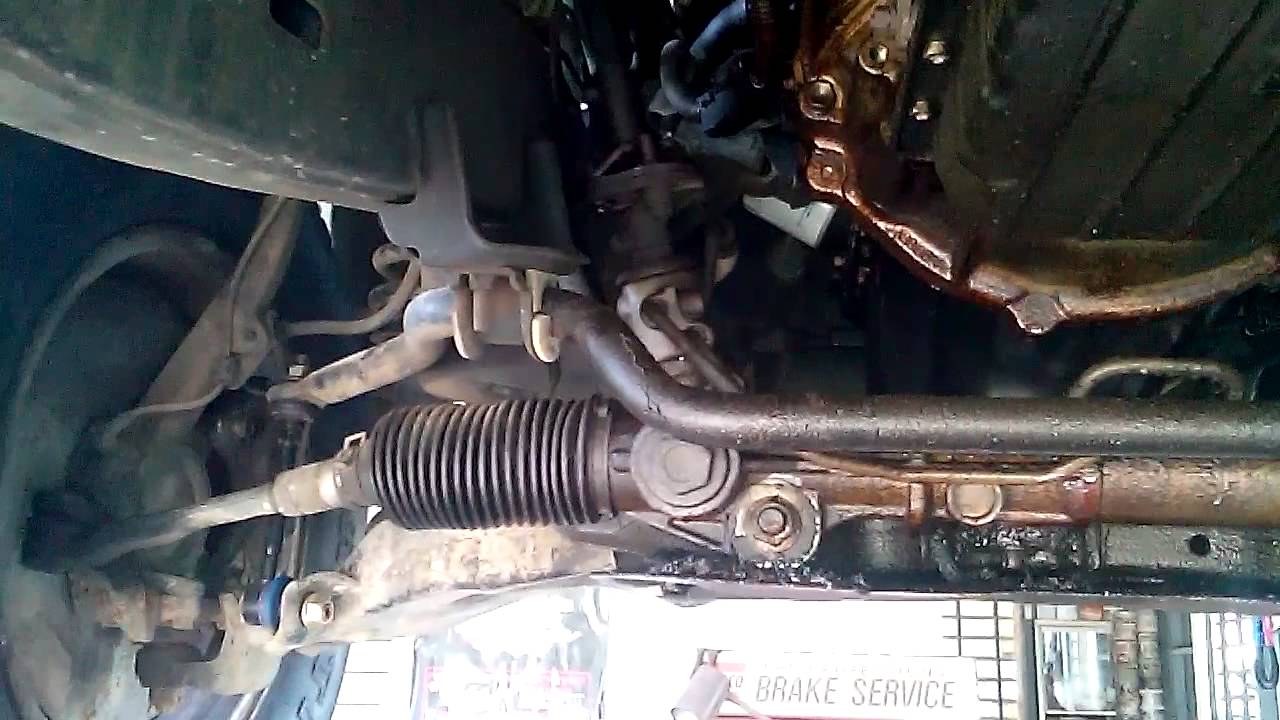 Toyota 4runner 1999 buching de rack and pinion - YouTube