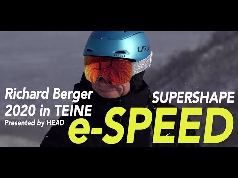 リッチーベルガー Supershape e-Speed スキー動画2020 with MIZUNO。 Richard Berger riding with Supershape e-Speed
