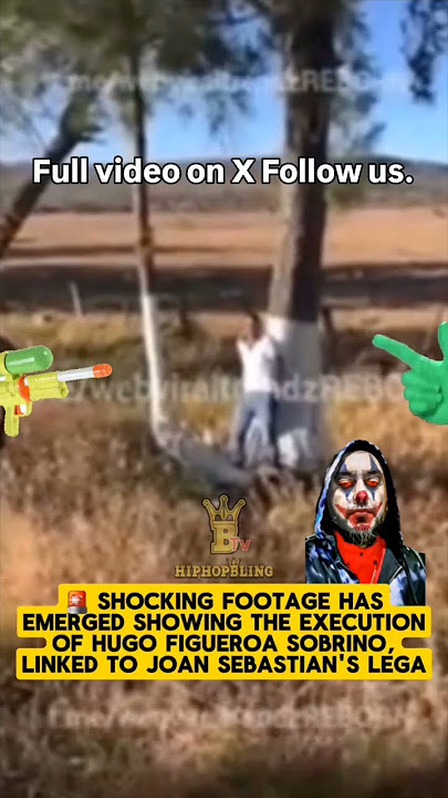 🚨 Shocking footage has emerged showing the execution of Hugo Figueroa Sobrino, linked to Joan