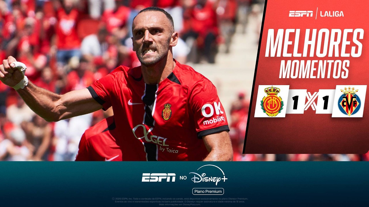 MALLORCA EMPATA COM VILLARREAL EM LALIGA E SE COMPLICA EM BRIGA POR VAGA NAS COMPETIÇÕES EUROPEIAS!
