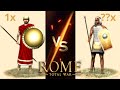 How many nile spearmen are needed to beat 1 spartan hoplites if they go 1 by 1 in og rometw