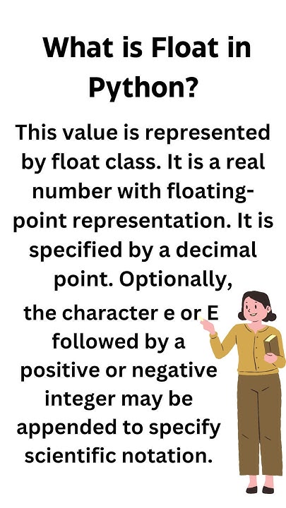 what is float | Python - YouTube