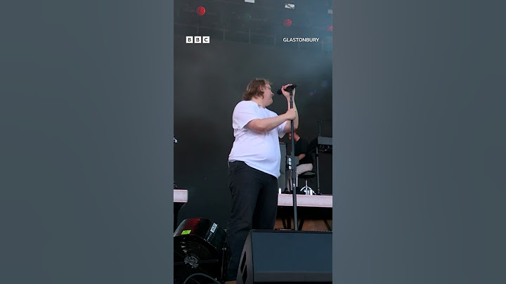 Lewis Capaldi getting everyone's hopes up on the Pyramid Stage 😅  #Glastonbury #iPlayer #OurBBC