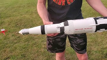 Estes Saturn V Launch Estes E12-4