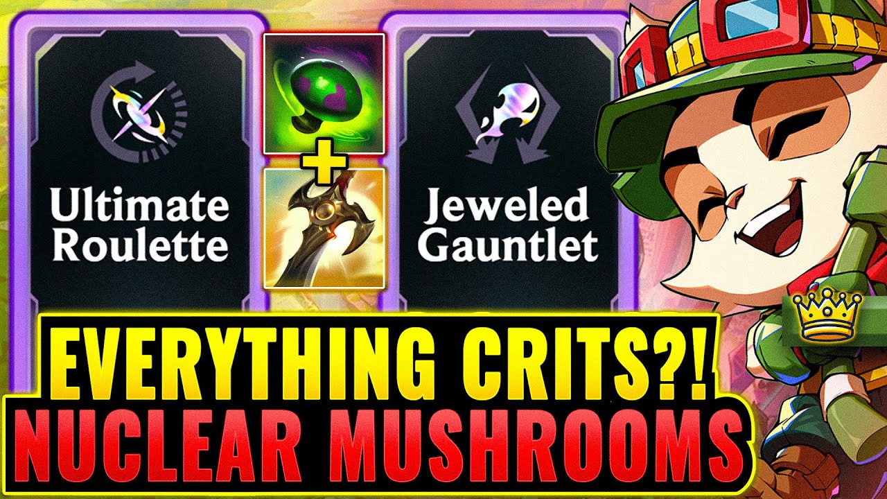 Critting 7 Different Ultimates: Decapitator + Jeweled Gauntlet Teemo Nukes | League Arena Gameplay