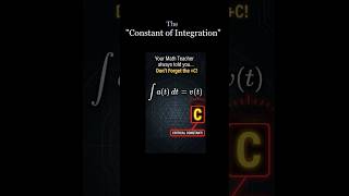 The Integration Drift: Why the "Constant of Integration " (+C) Actually Matters