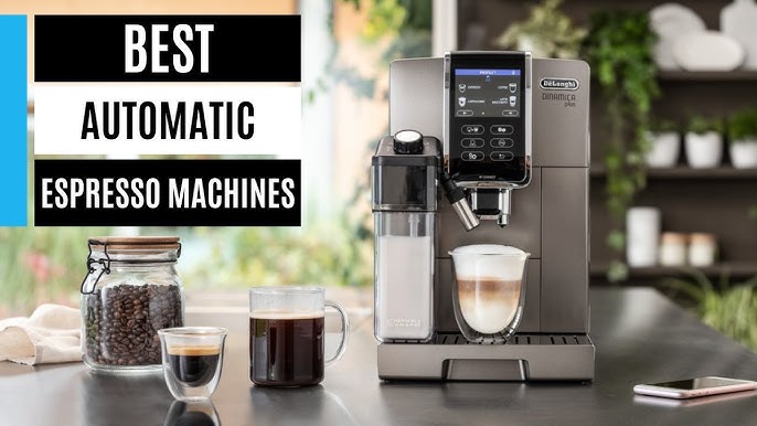 Mcilpoog Super Automatic Espresso Coffee Machine,Fully Automatic Espresso  Machine With Grinder, Easy To Use Touch Screen Coffee Maker with Milk  Frother.(WS-202)