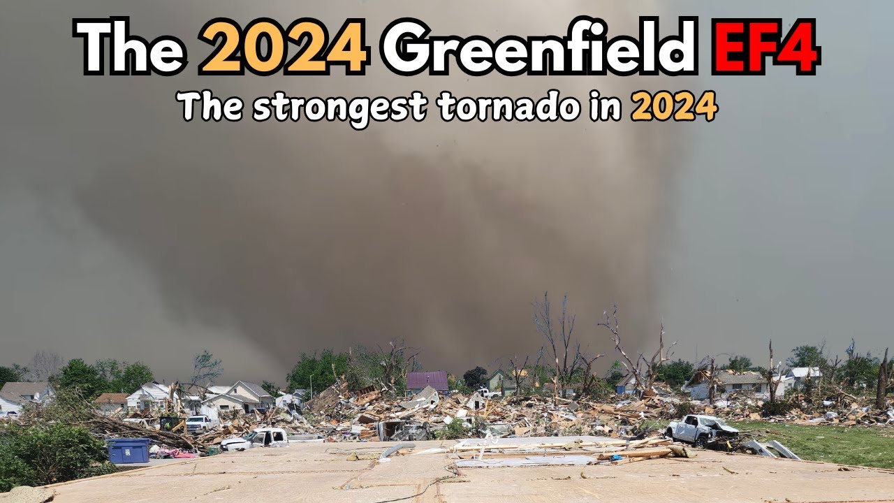 2024 Greenfield Iowa tornado The Strongest tornado in 2024 - YouTube