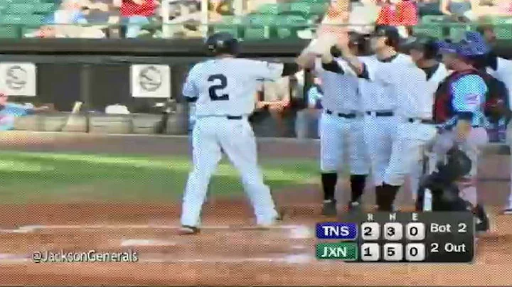 Daniel Paolini hits a grand slam for the Generals