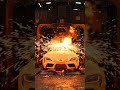 Red Hot Iron SUPRA 🔥 Hydraulic Press Crush Test 😱#HydraulicPress #Supra #shorts