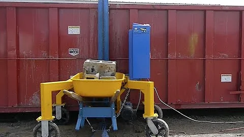 Wheelbarrow Dumping Machine (ELF) (716)450-5300