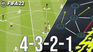 FIFA 22 - BEST 4321 Custom Tactics Right Now To Break Your Opponents Defence Into Banana Split