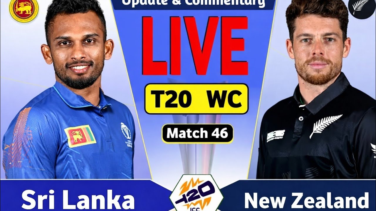 SRI LANKA VS NEW ZEALAND LIVE MATCH / LIVE MATCH