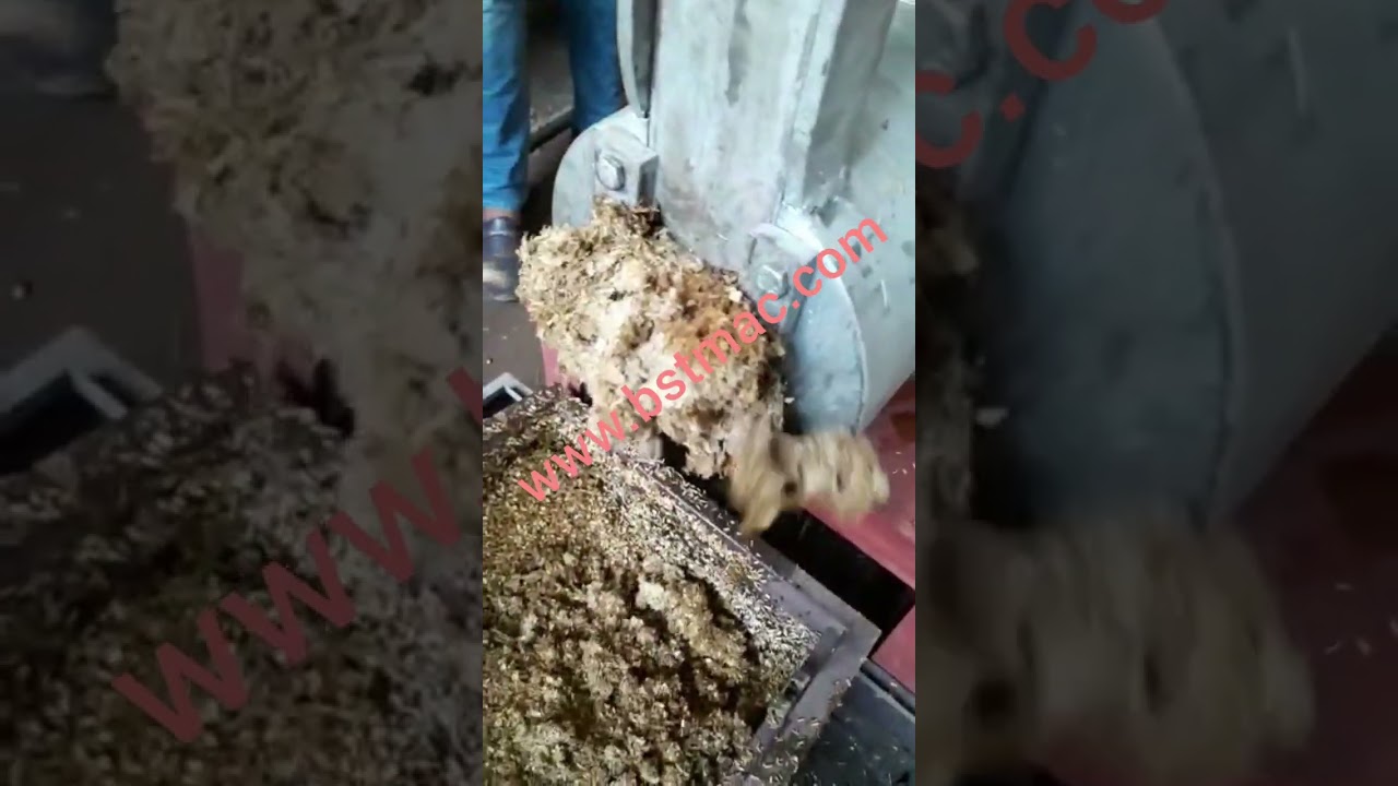 BIO GAS EXTRUDER MACHINE.