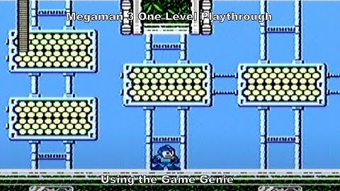 Mega Man 3 One-Level Playthrough using the Nes
