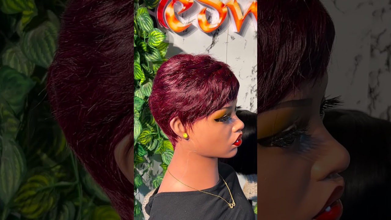 Pixie Cut /Glueless Wig